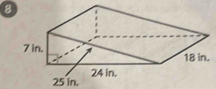 Finding the Surface Area of a 
Three-Dimensional Figure continued