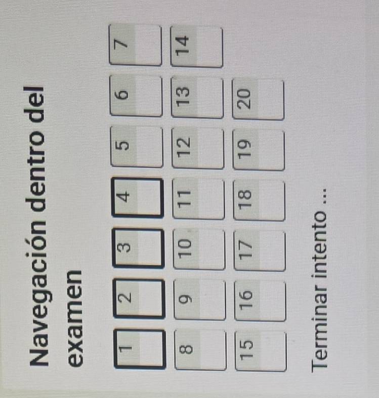 Navegación dentro del 
examen
frac beginarrayr □ □  19encloselongdiv 29encloselongdiv 98endarray beginbmatrix x 91encloselongdiv 99endarray beginbmatrix 9 19encloselongdiv 192endarray endarray beginarrayr 9 7 75 199encloselongdiv 98 199endarray endarray endarray 
Terminar intento ...