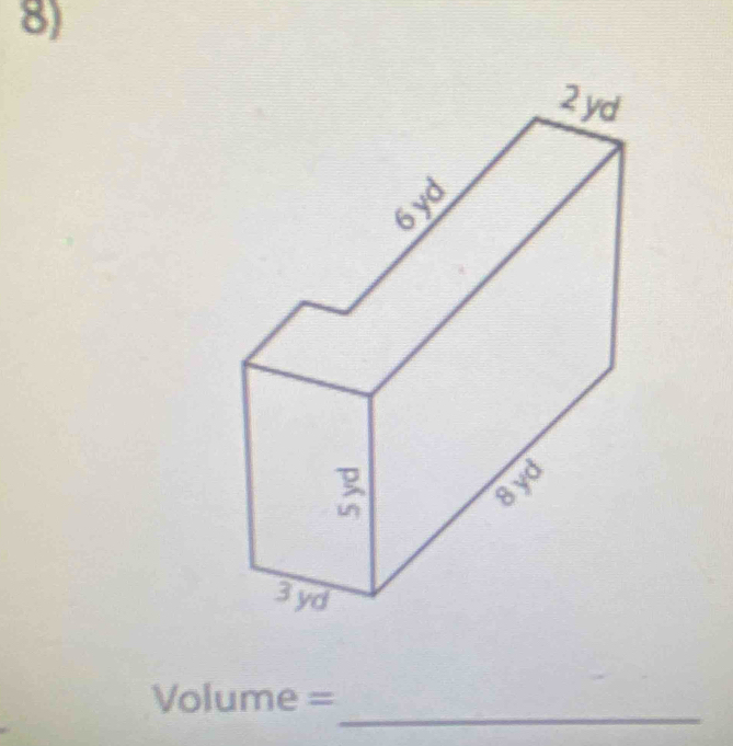 Volume =