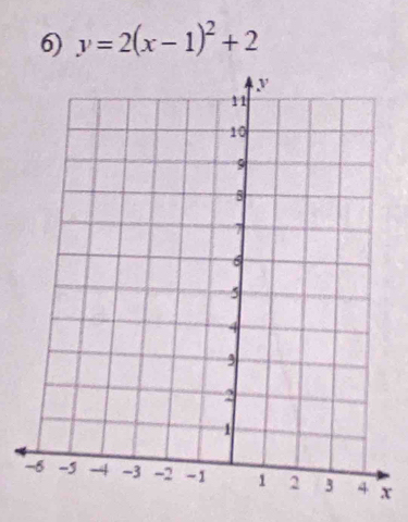 y=2(x-1)^2+2
x