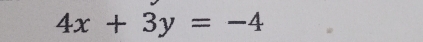 4x+3y=-4