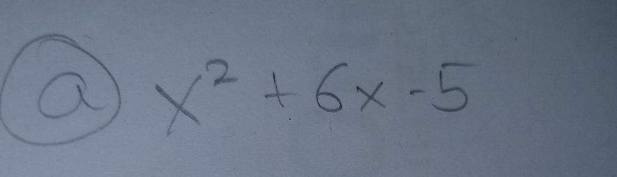 a x^2+6x-5