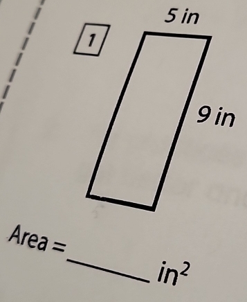 Area=
in^2