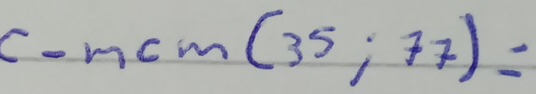 C-mcm(35;77)=