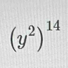 (y^2)^14