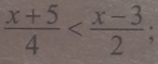  (x+5)/4  ;