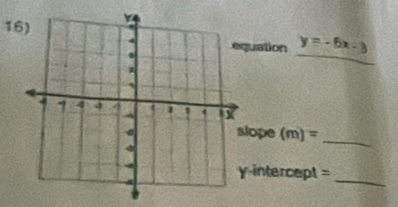 uation - O 
_ 
lope (m)= _ 
_ 
intercept =