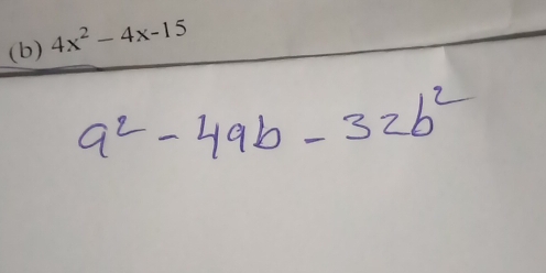 4x^2-4x-15