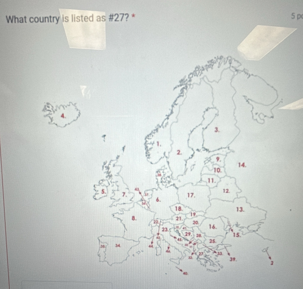 What country is lis
5p
4.