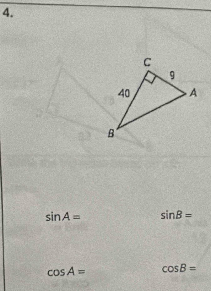 sin A=
sin B=
cos A=
cos B=