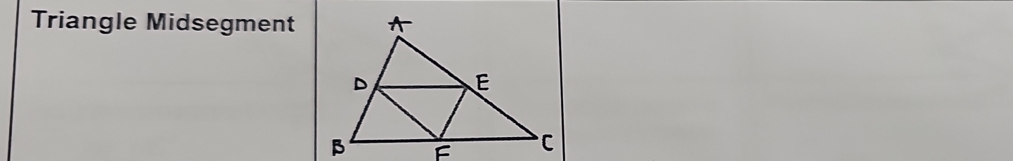 Triangle Midsegment