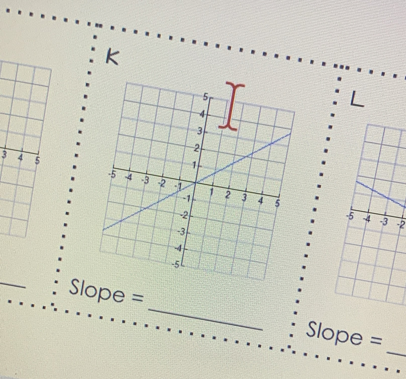 K
L
3 4 5
-2
_
Slope =
_
Slope =