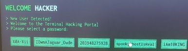 Solved: WELCOME HACKER > New User Detected! > Welcome to the Terminal ...