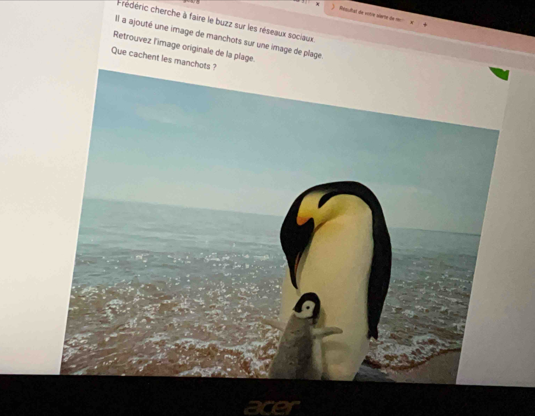 Résolu :Résultat de votre alerte de rec Frédéric cherche à faire le ...