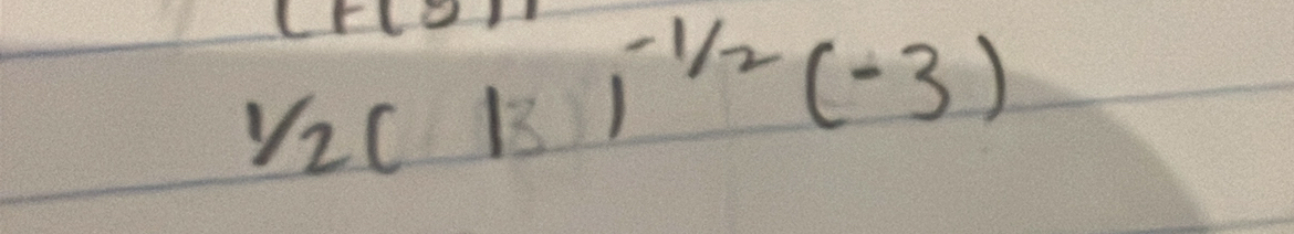 CFC^1/_2(13)^-1/2(-3)