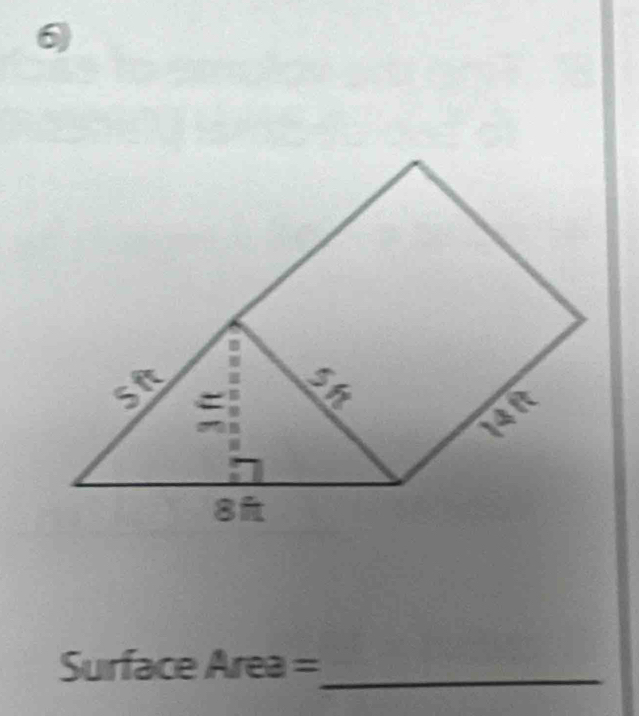 Surface Area =_