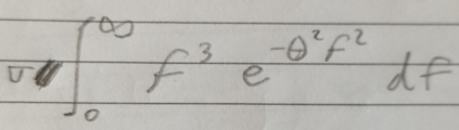 v1∈t _0^((∈fty)f^3)e^(-θ ^2)f^2df