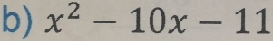 x^2-10x-11