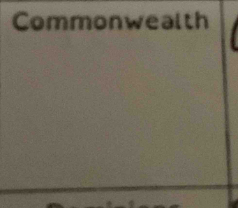 Commonwealth