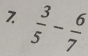  3/5 - 6/7 