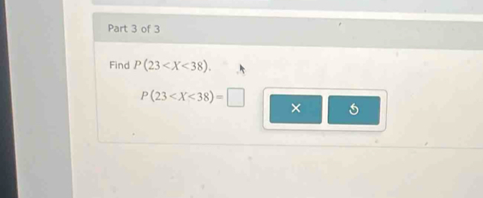 Find P(23 .
P(23
×