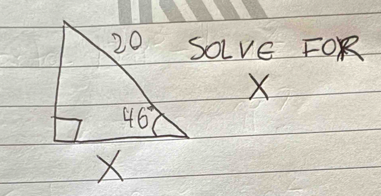 SOLve FOR
X