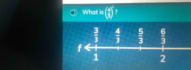 What is ( 4/3 )^2