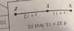 If XZ=15 find YZ
10
X