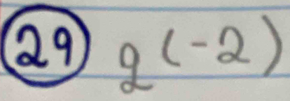 g(-2)