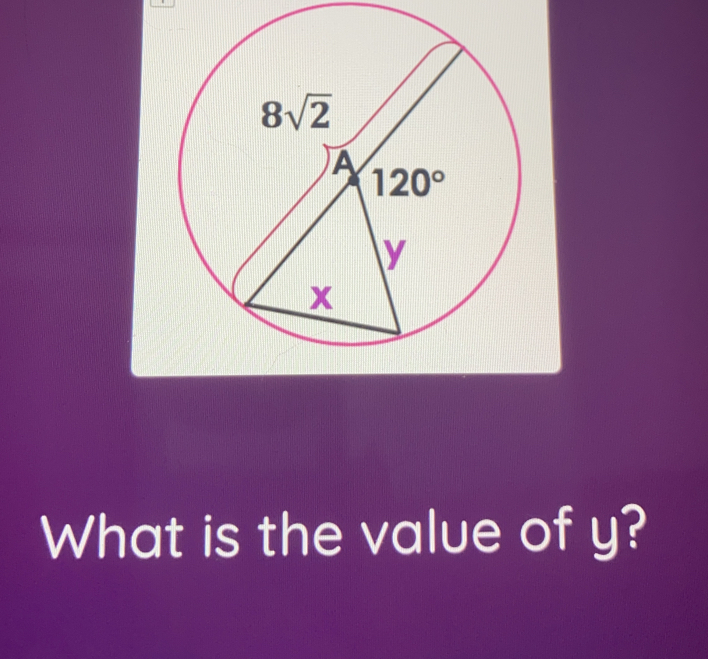 What is the value of y?