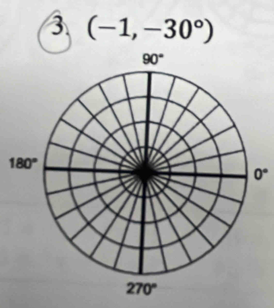 3 (-1,-30°)
0°