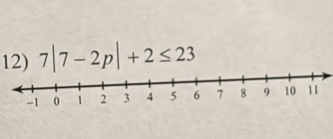 7|7-2p|+2≤ 23