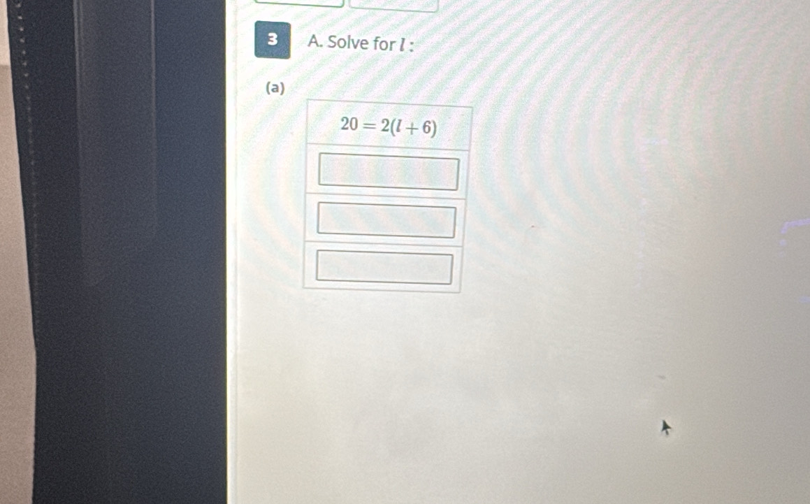 Solve for I :
(a)