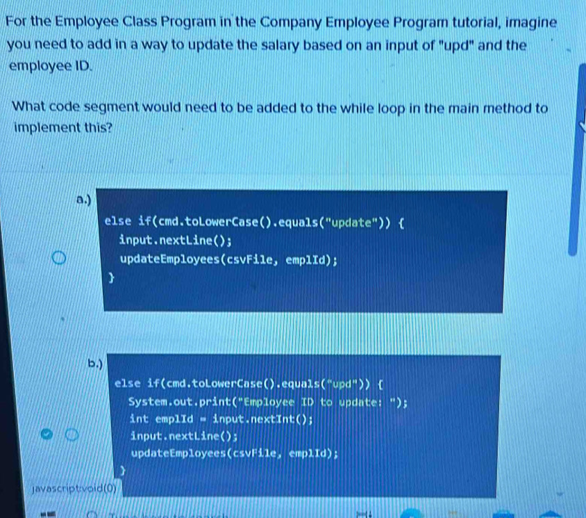 Solved: For the Employee Class Program in the Company Employee Program ...