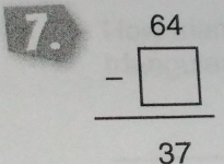 7  (- -□ )/37 