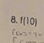 f(10)