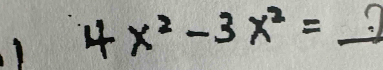 4x^2-3x^2=