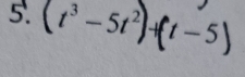 (1ª-5t²)+(1-5)