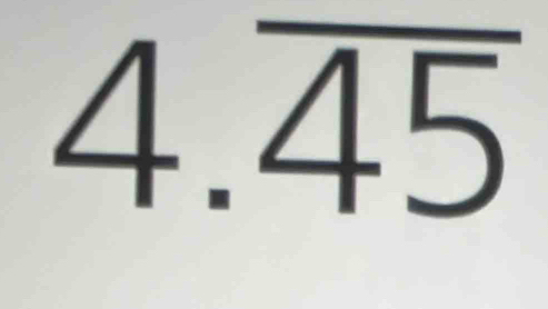 4.overline 45