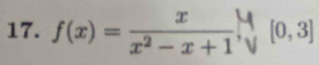 f(x)=x-2+1 [0,3]