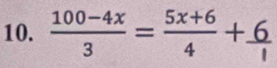 19-ª* = 5*7° +6