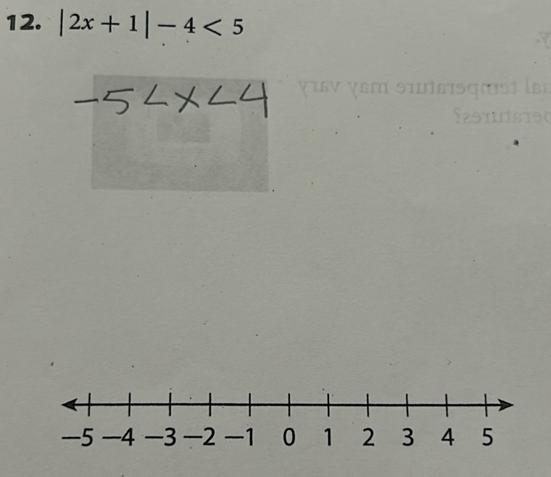 |2x+1|-4<5</tex>