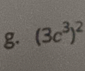 (3c^3)^2