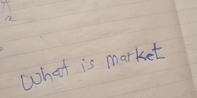 What is market