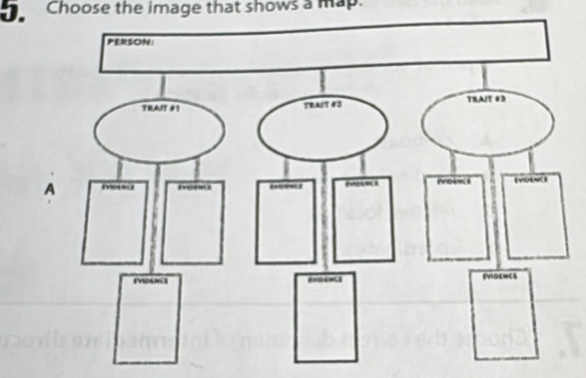 Choose the image that shows a map.