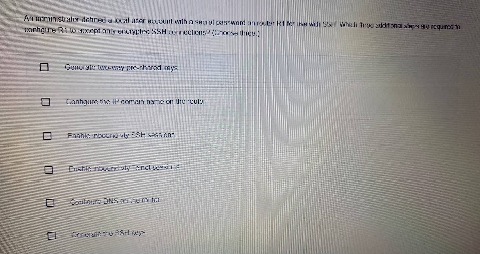 Solved: An administrator defined a local user account with a secret ...