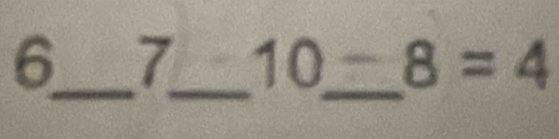 1° 3 - 8=4
_