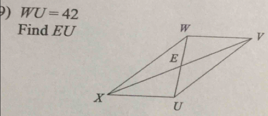 WU=42
Find EU