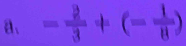 frac 1 frac 1/2)^2 - 2/3 +(- 1/8 )