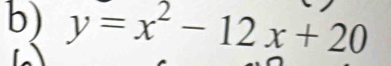 y=x^2-12x+20